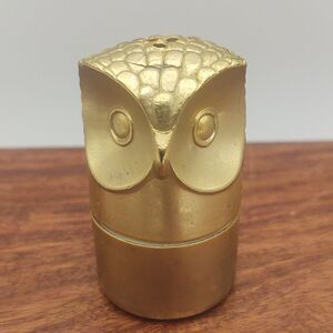Brass Owl Spice / Salt Shaker